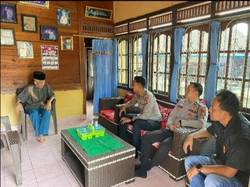 Kapolsek Batanghari Leko Temui Rizani untuk Perkuat Komunikasi dengan Tokoh Adat